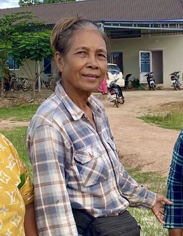 Mom Chanthoeun, community liaison
